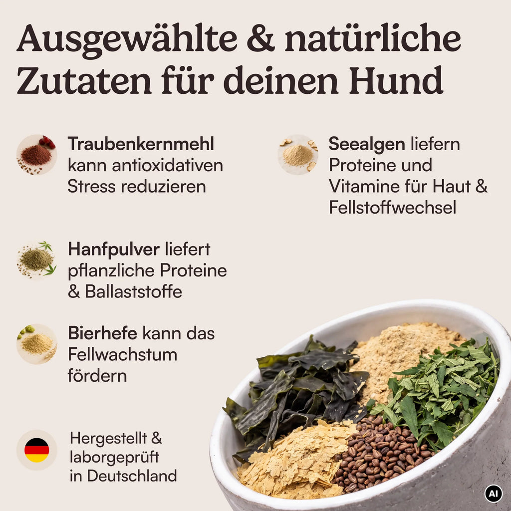 Hunderunde Topping Haut & Fell