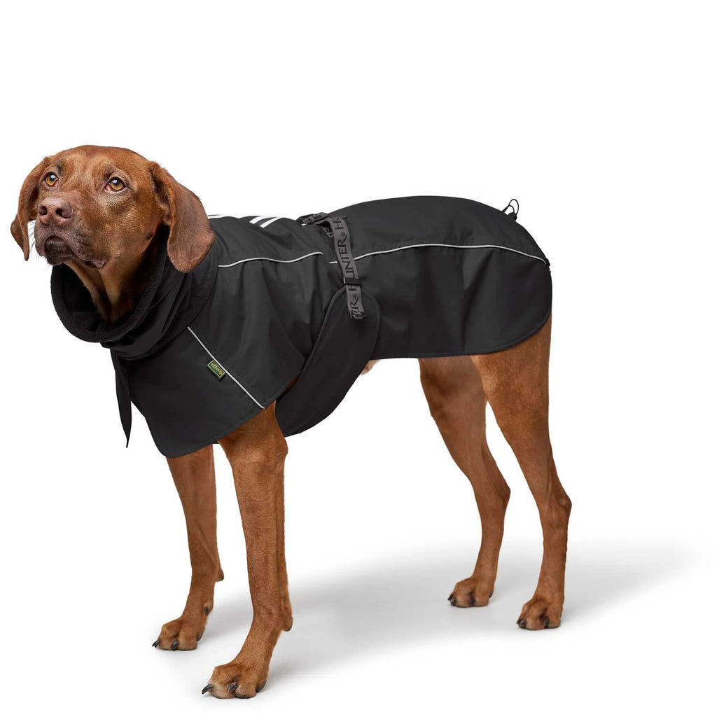 Hunter Hundemantel Nordby Schwarz