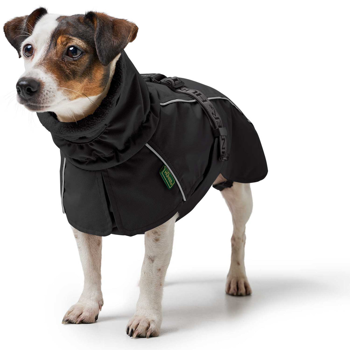 Hunter Hundemantel Nordby Schwarz