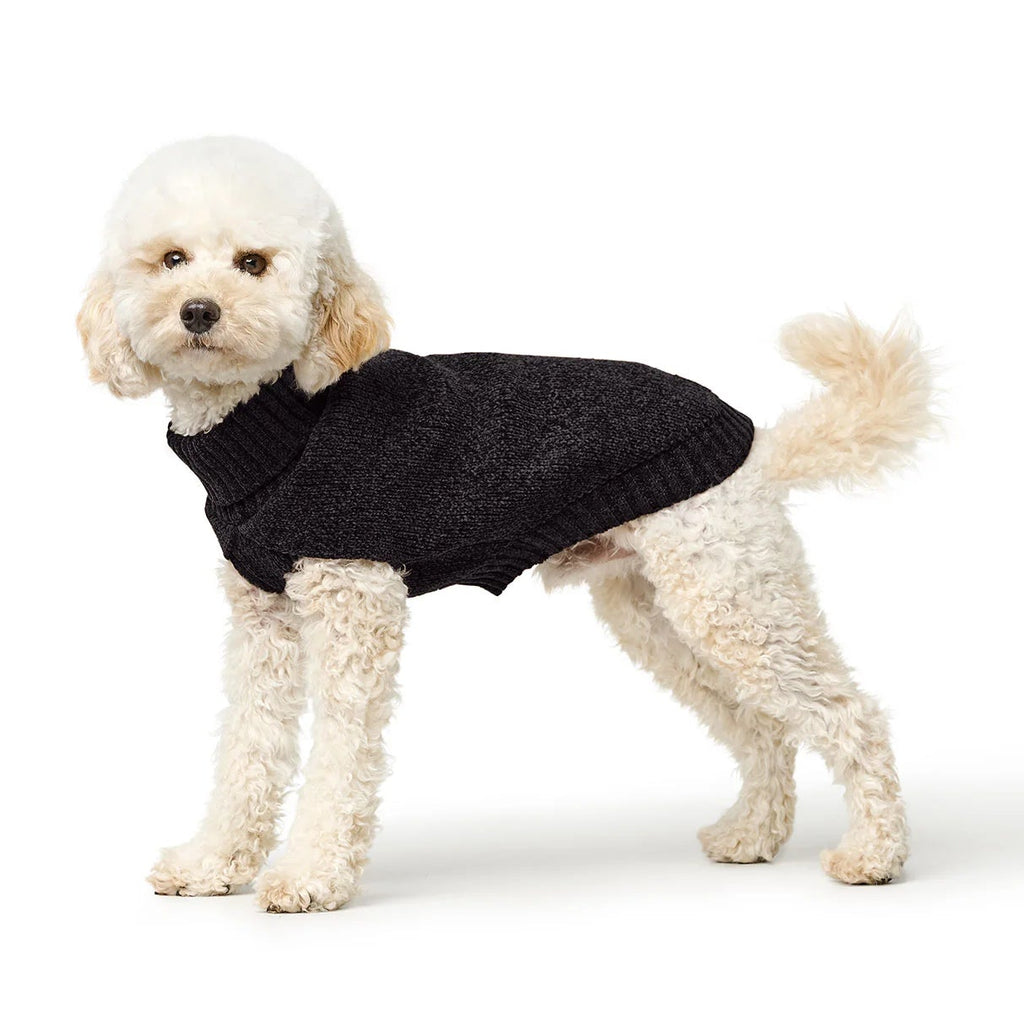 Hunter Hundepullover Birka Schwarz