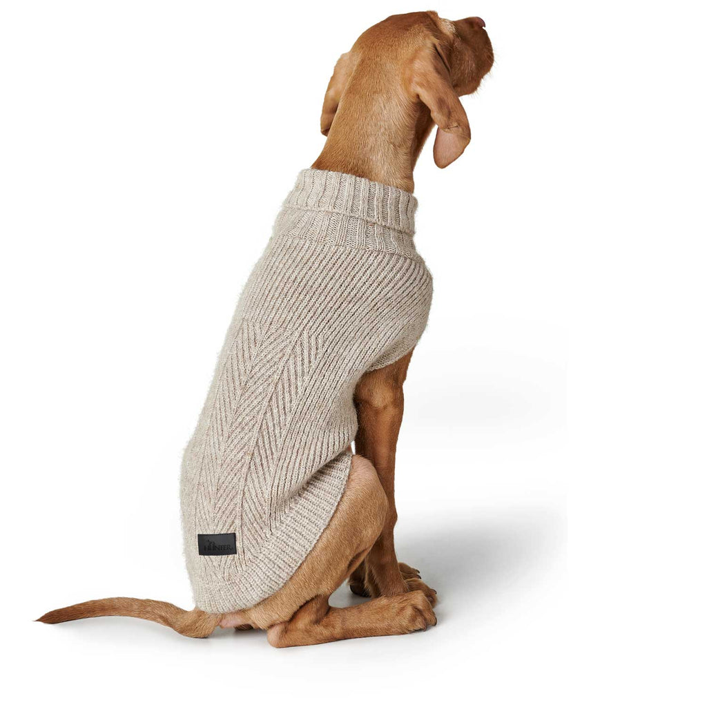 Hunter Hundepullover Genf Beige