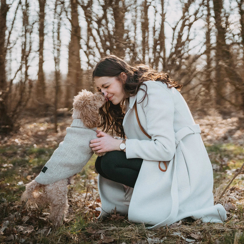 Hunter Hundepullover Genf Beige