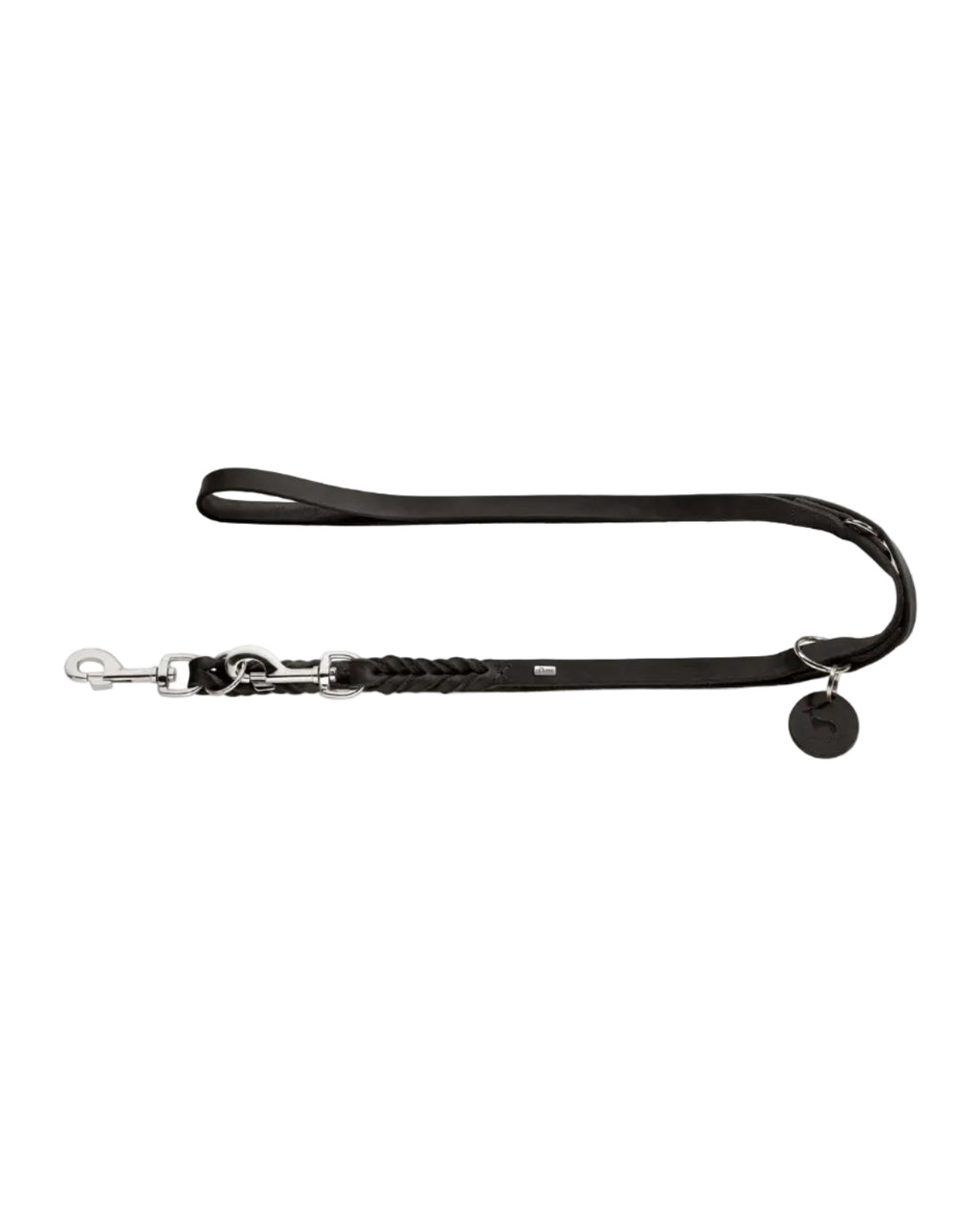 Hunter Leather Leash Solid Education Adjustable