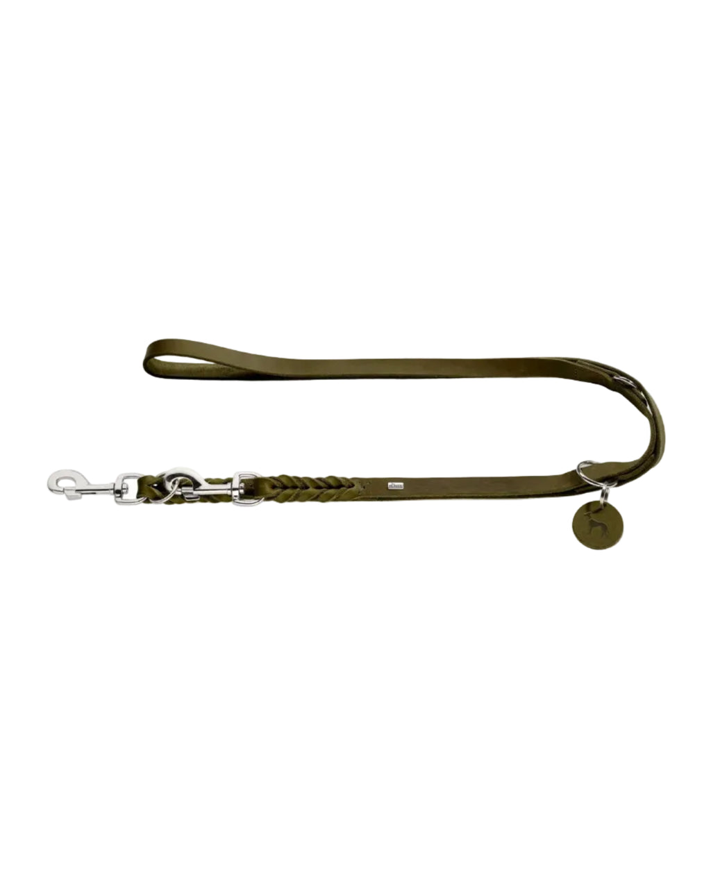Hunter Leather Leash Solid Education Adjustable