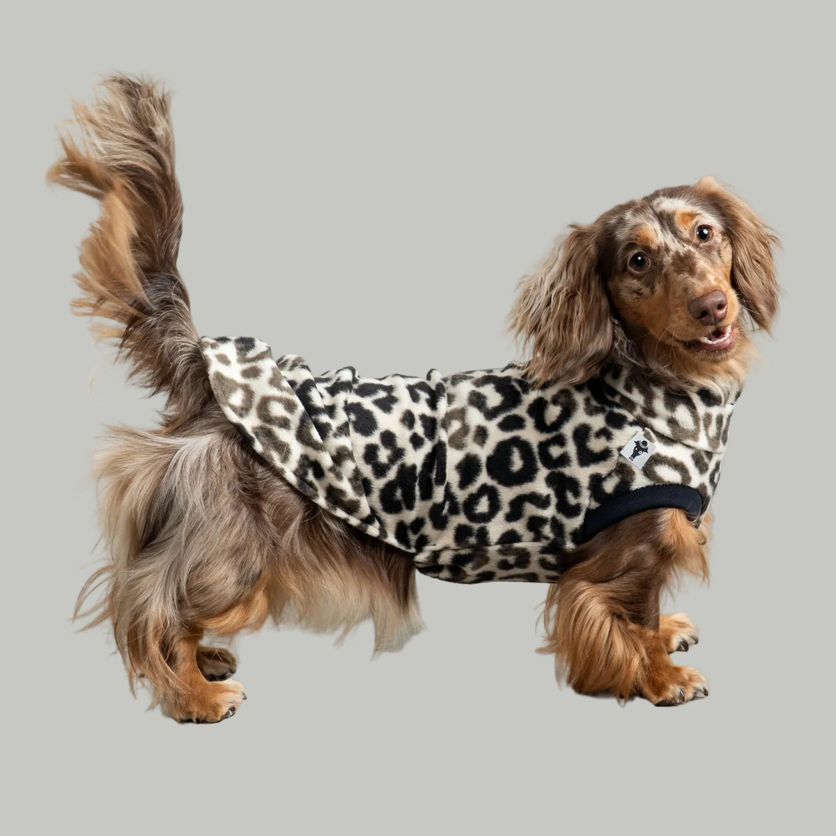 Karma Hund Fleece Shirt DACKEL Leo