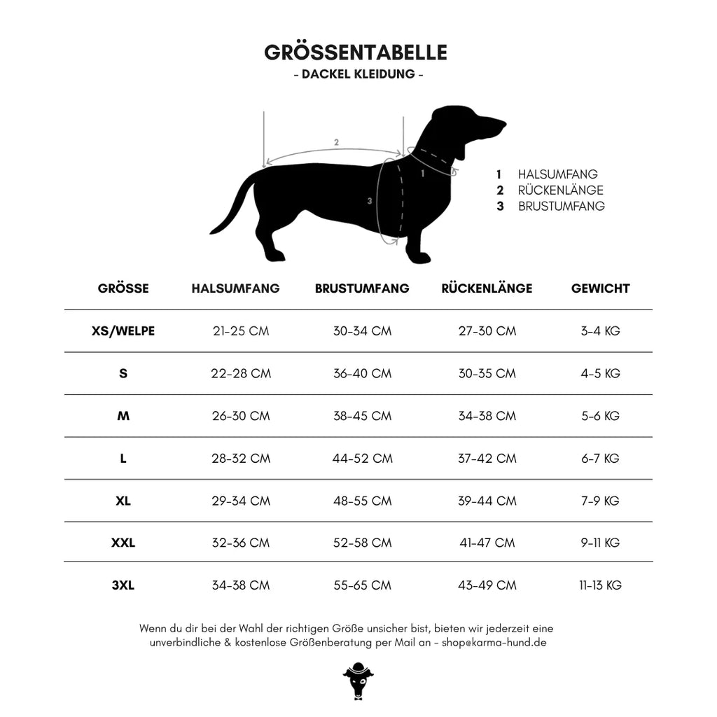 Karma Hund Fleece Shirt DACKEL Olivgrün