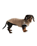 Karma Hund Fleece Shirt DACKEL Walnut