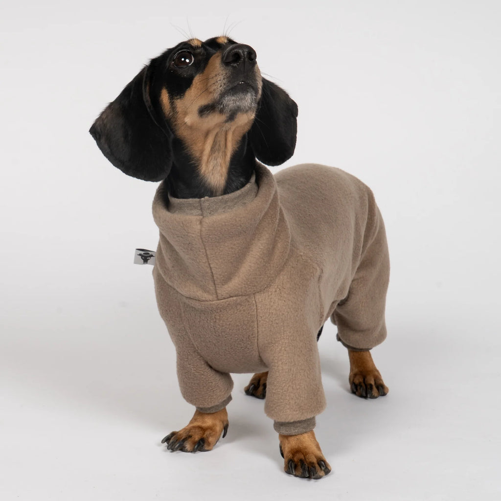 Karma Hund Overall DACKEL Taupe