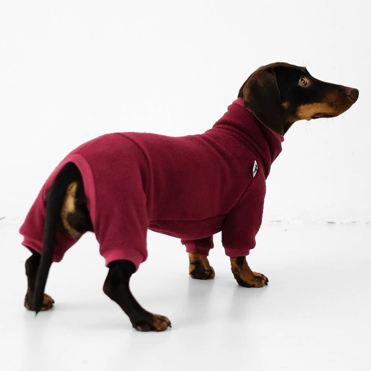 Karma Hund Overall DACKEL Weinrot