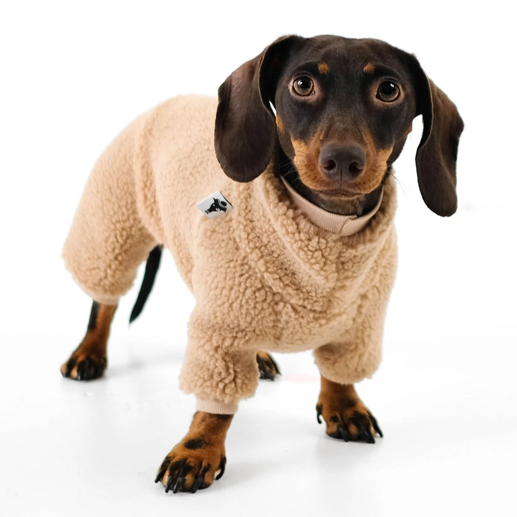 Karma Hund Overall DACKEL Camel Teddy
