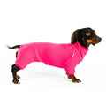Karma Hund Fleece Overall DACKEL Magenta