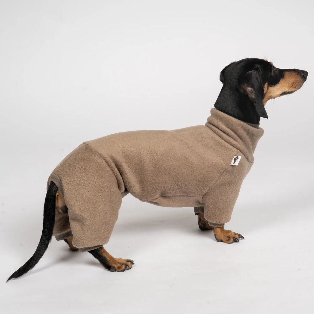 Karma Hund Overall DACKEL Taupe