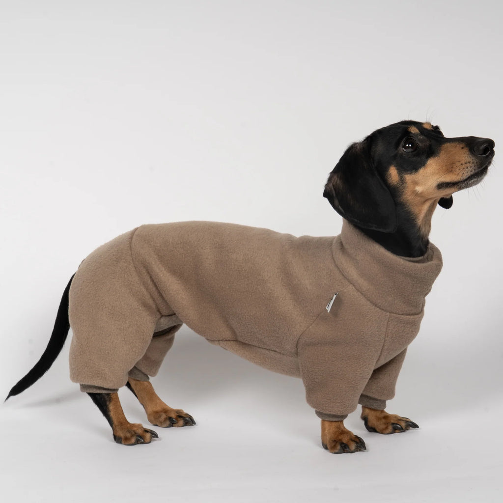 Karma Hund Overall DACKEL Taupe