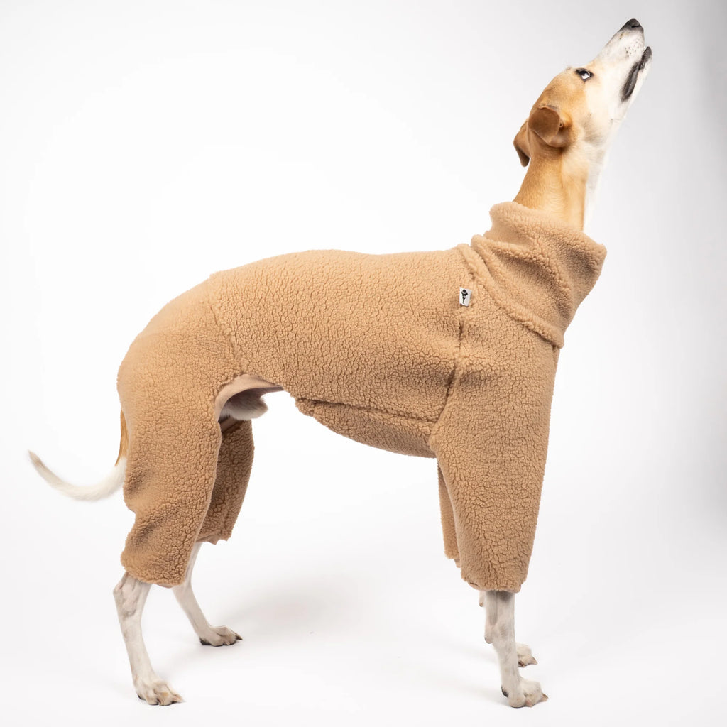 Karma Dog Overall GREYHOUND Camel Teddy