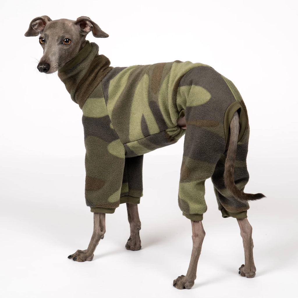 Karma Hund Fleece Overall WINDSPIEL Camouflage