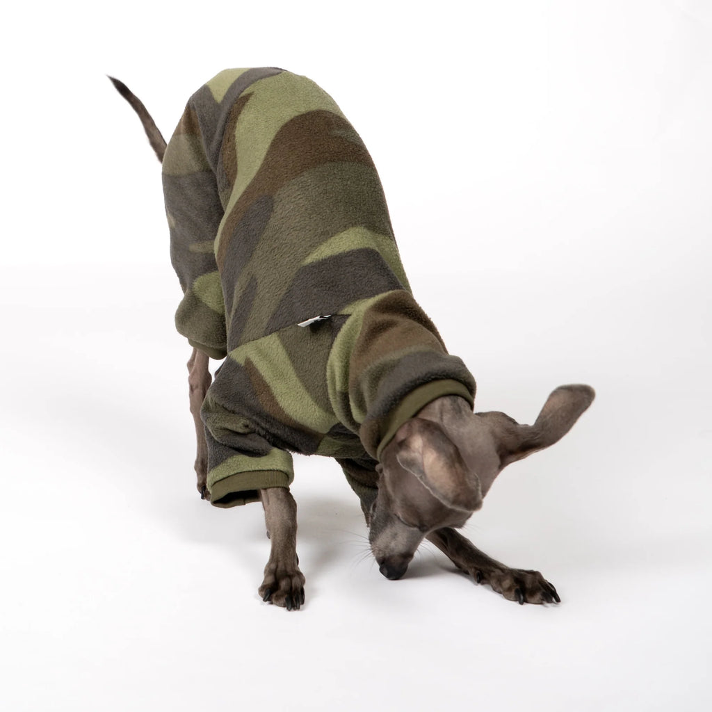 Karma Hund Fleece Overall WINDSPIEL Camouflage