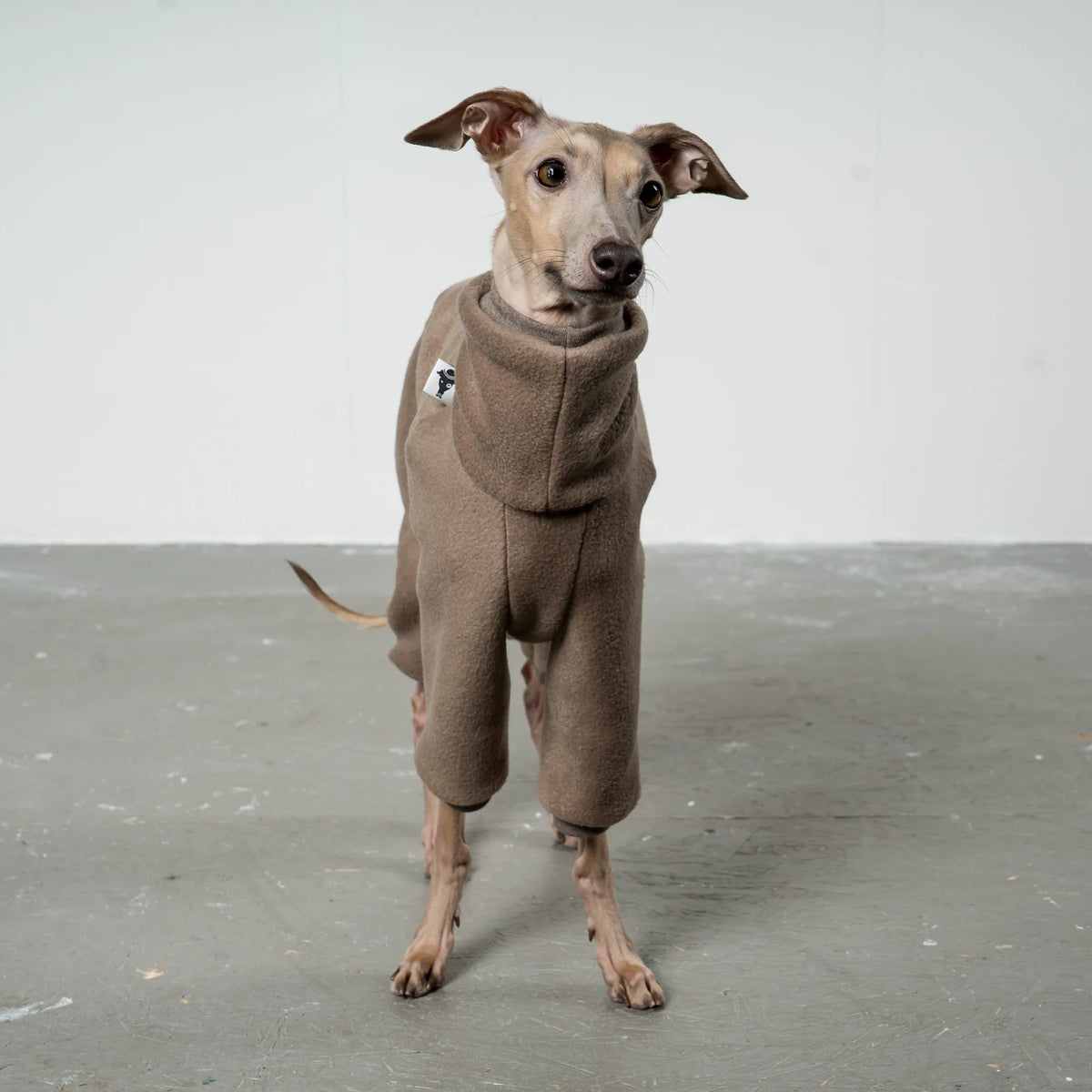Karma Hund Fleece Overall WINDSPIEL Taupe