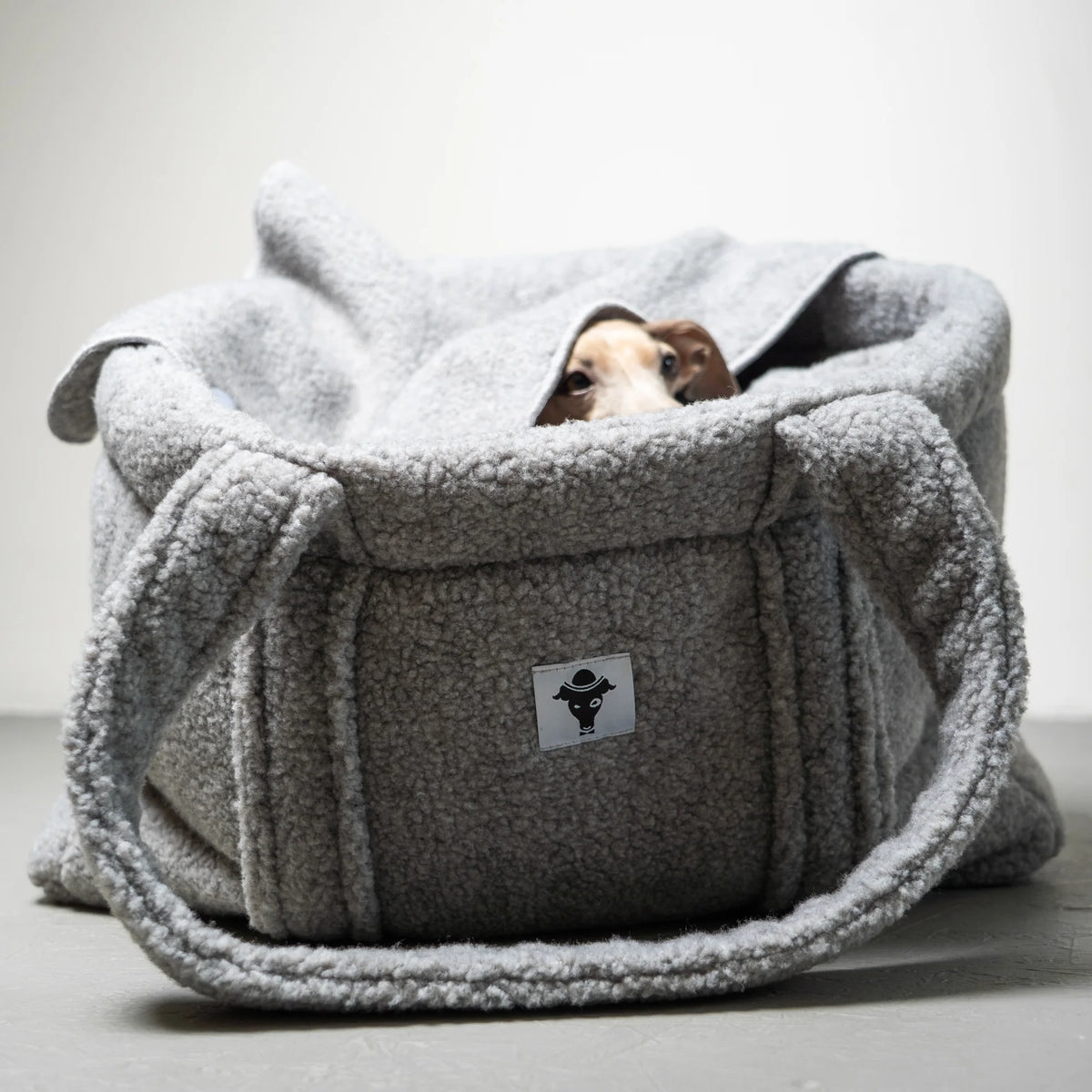 Karma Hund Shopper Grau Teddy