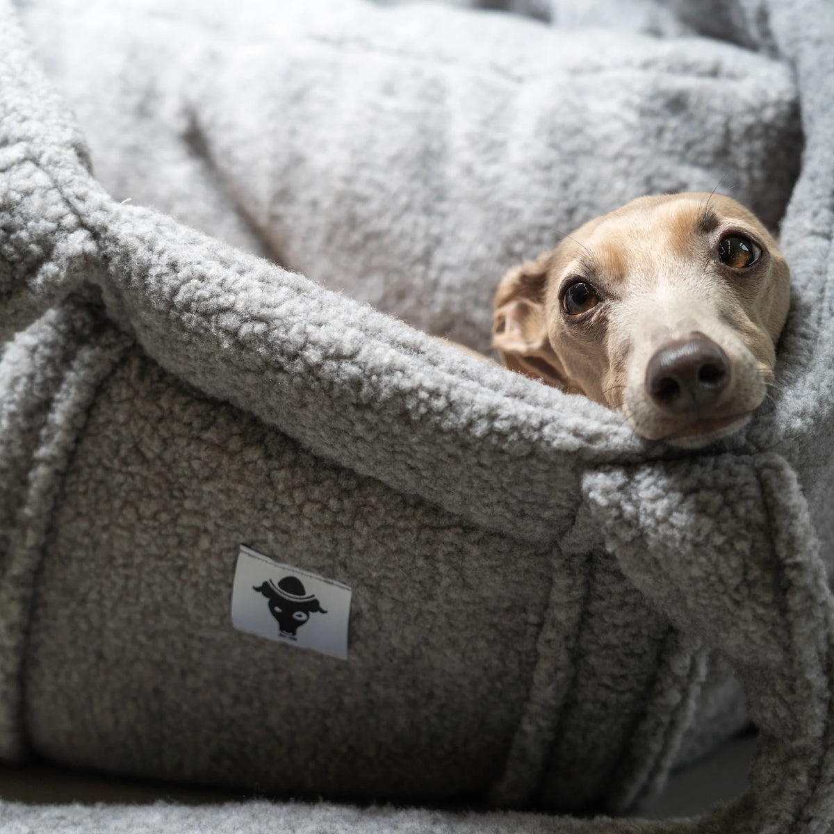 Karma Hund Shopper Grau Teddy