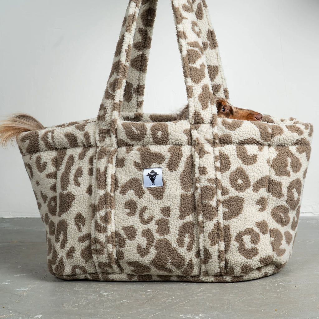 Karma Hund Shopper Leo Taupe Teddy