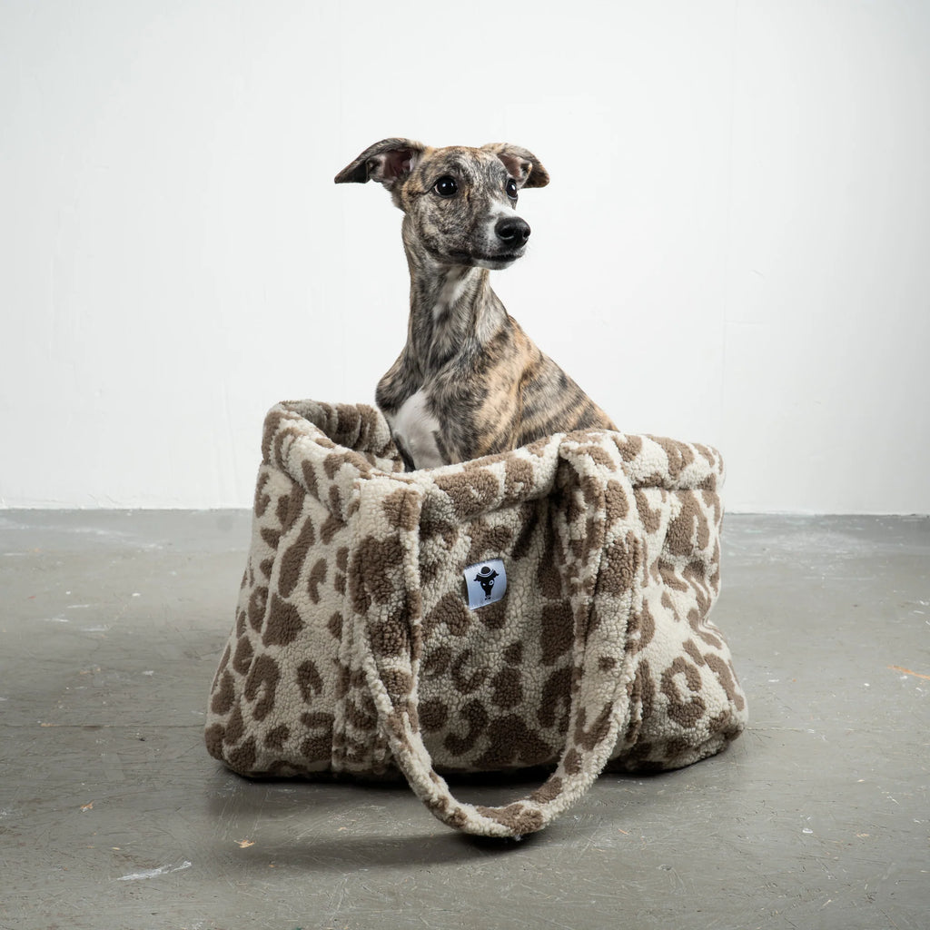 Karma Hund Shopper Leo Taupe Teddy