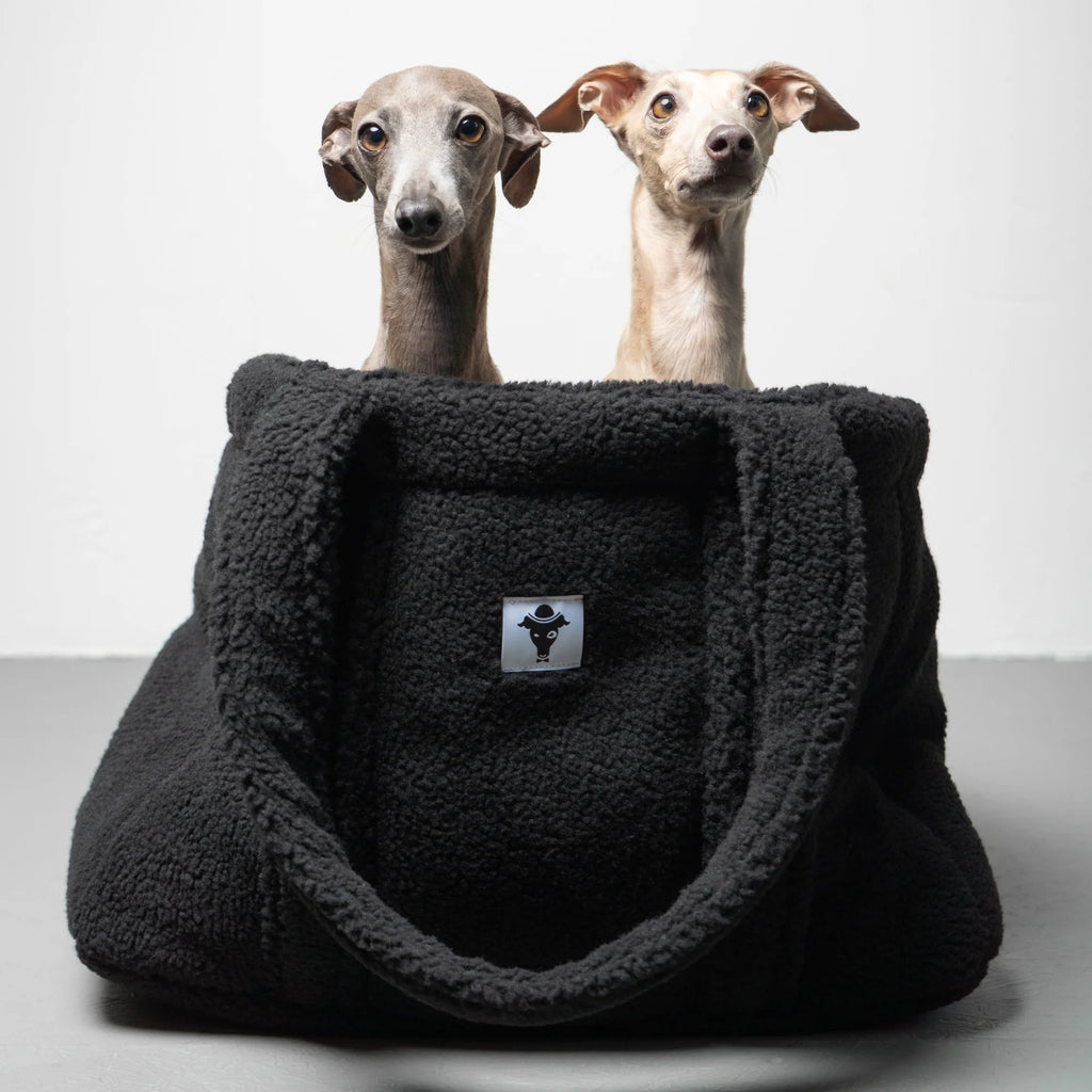 Karma Dog Shopper Black Teddy