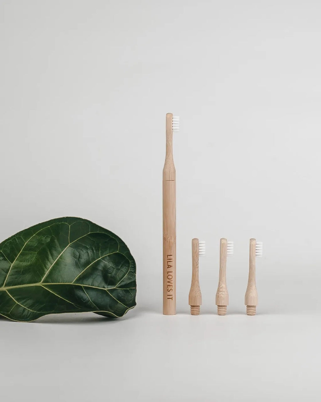 LILA LOVES IT Bamboo Toothbrush (with replaceable heads)