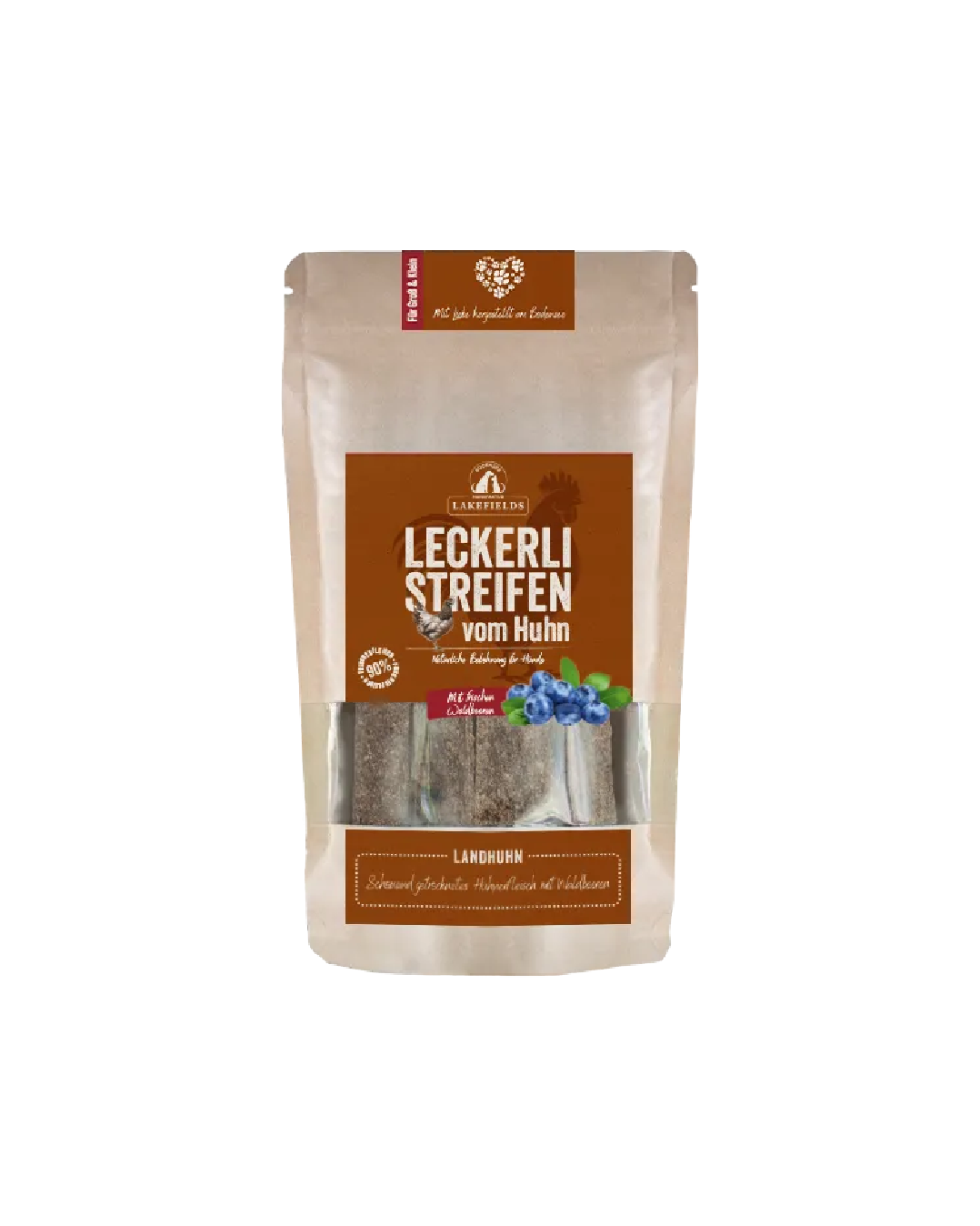 Lakefields Leckerli-Streifen vom Huhn