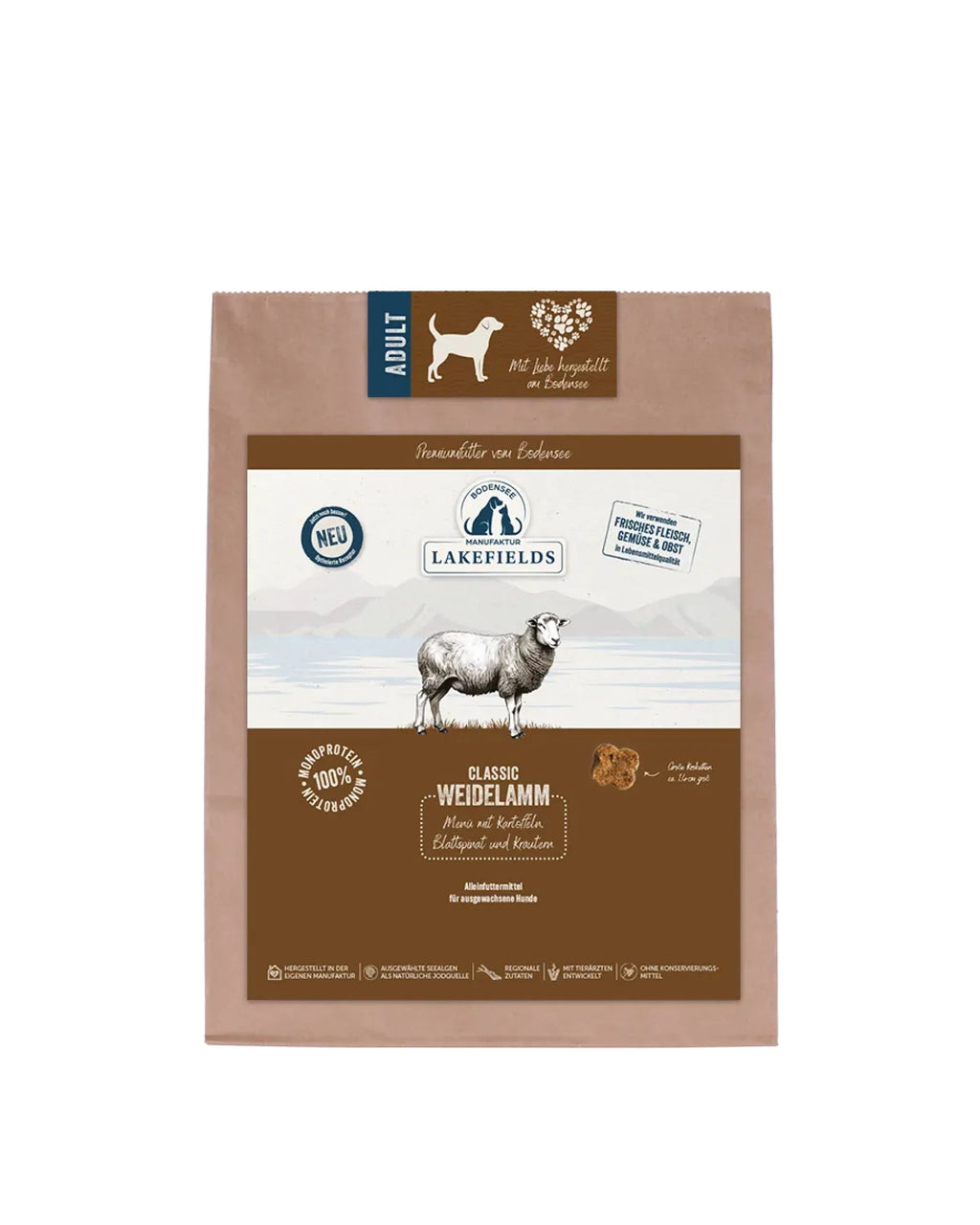 Lakefields Dry Food Menu Lamb