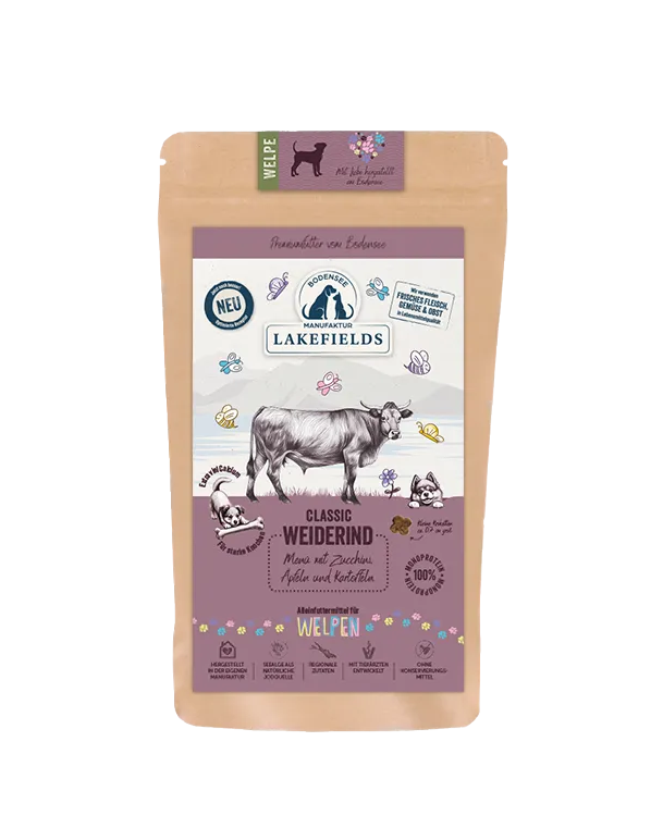 Lakefields Dry Food Menu Beef for PUPPIES
