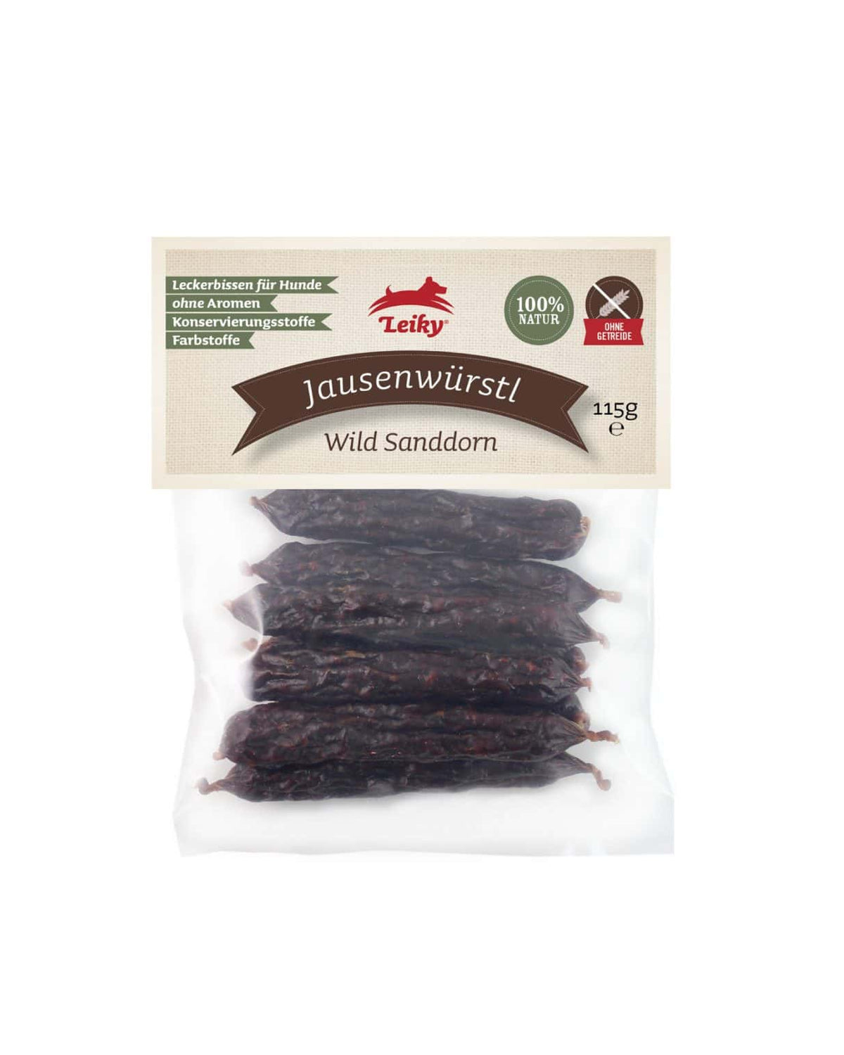Leiky Jausenwürstl Wild Sanddorn