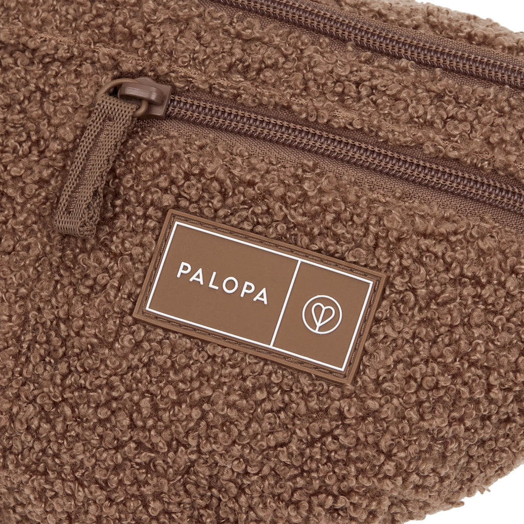 Palopa Fanny Pack Emma Teddy Fleece Brown