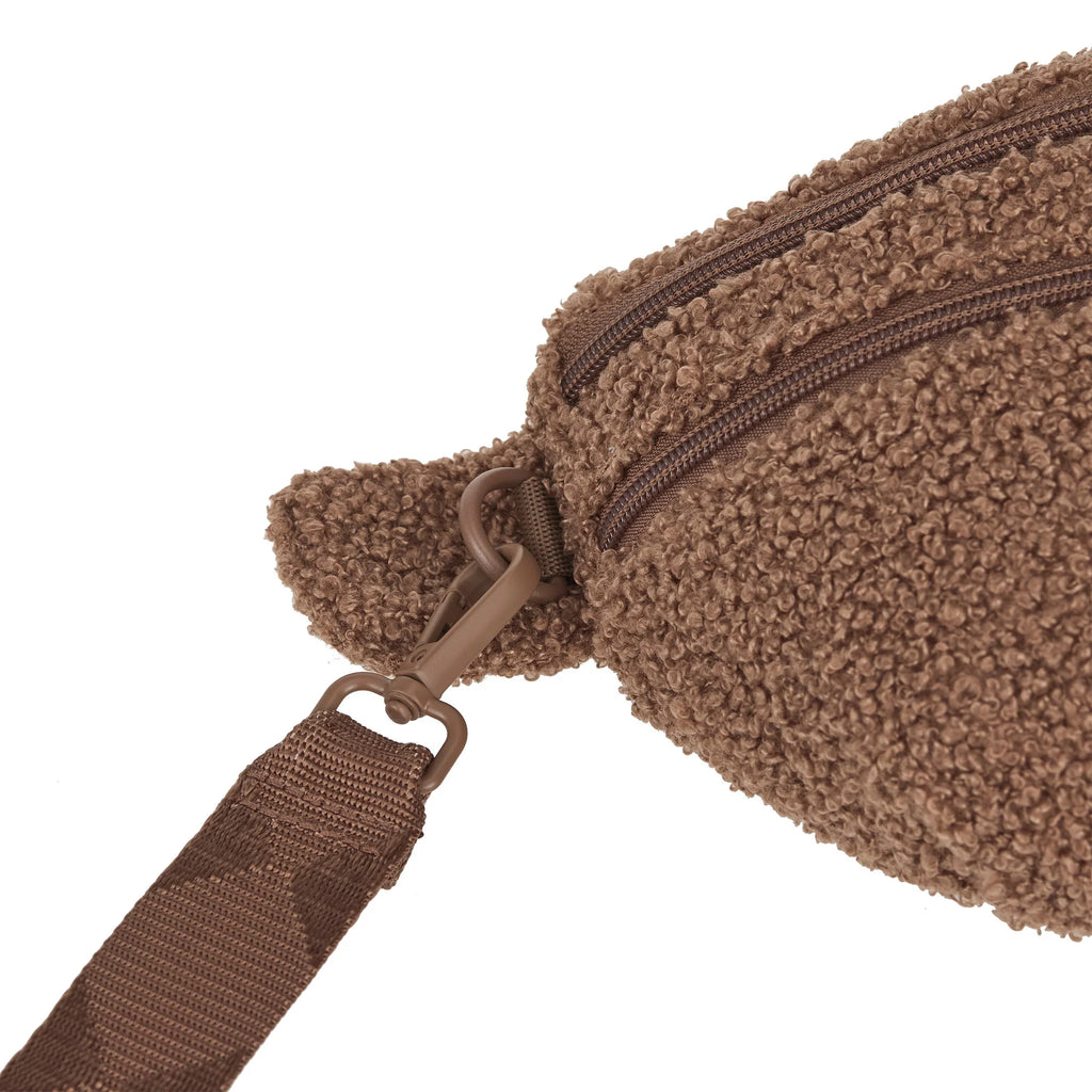 Palopa Fanny Pack Emma Teddy Fleece Brown