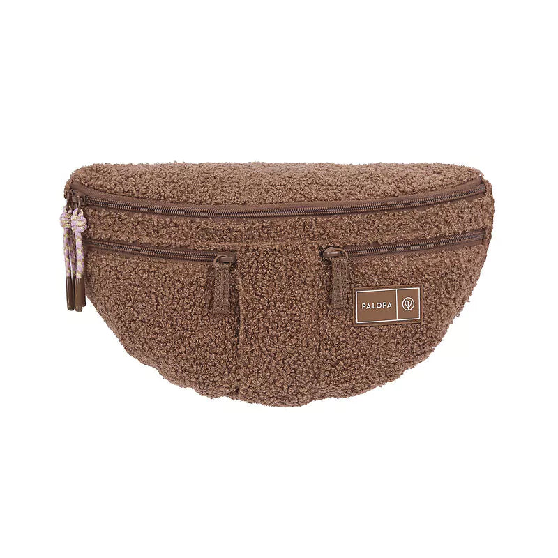 Palopa Bauchtasche Emma Teddy Fleece Mokka