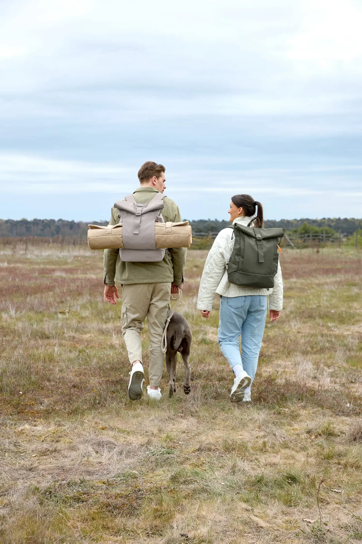 Palopa Rucksack Rolltop Yoska Taupe