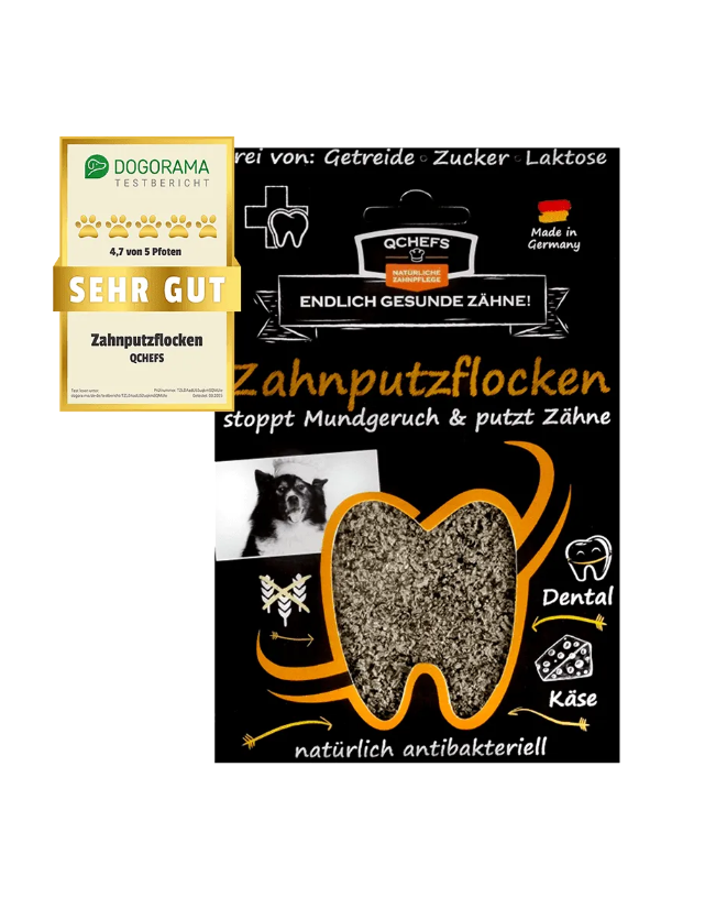 QCHEFS Zahnputzflocken