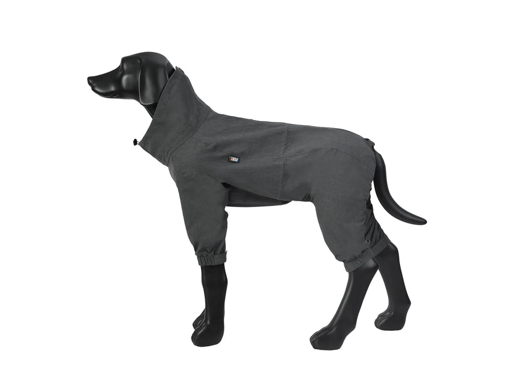 Rukka Pets Hundemantel Regen Overall Flash Grau