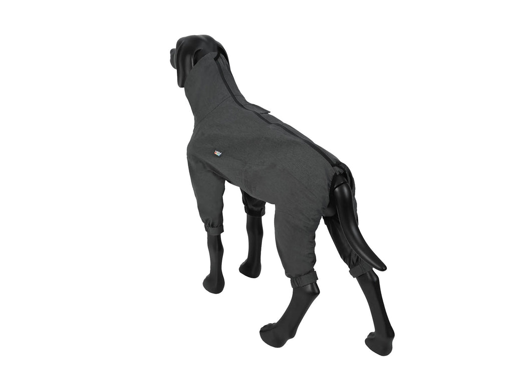 Rukka Pets Hundemantel Regen Overall Flash Grau