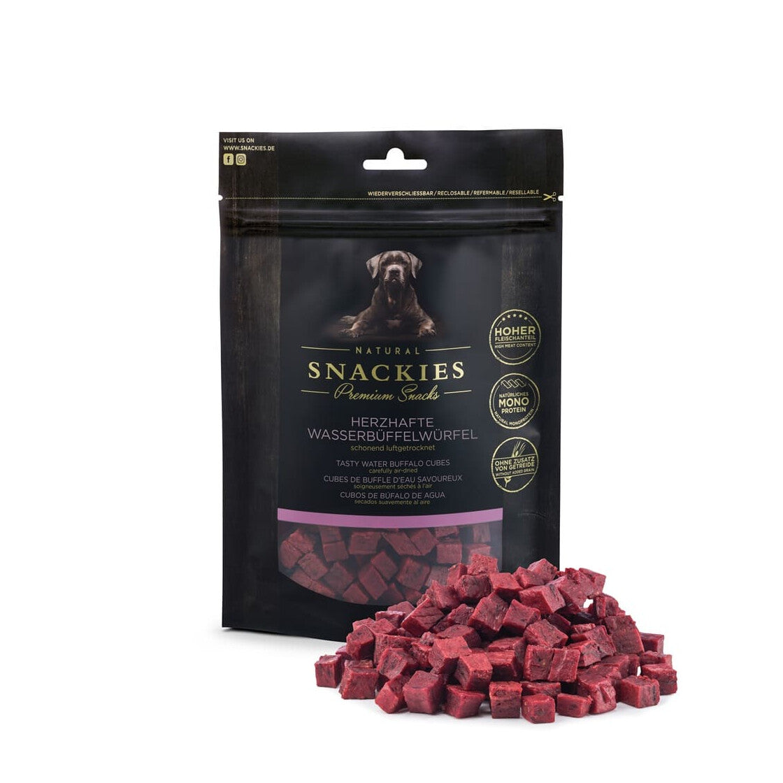 SNACKIES Water Buffalo Cubes