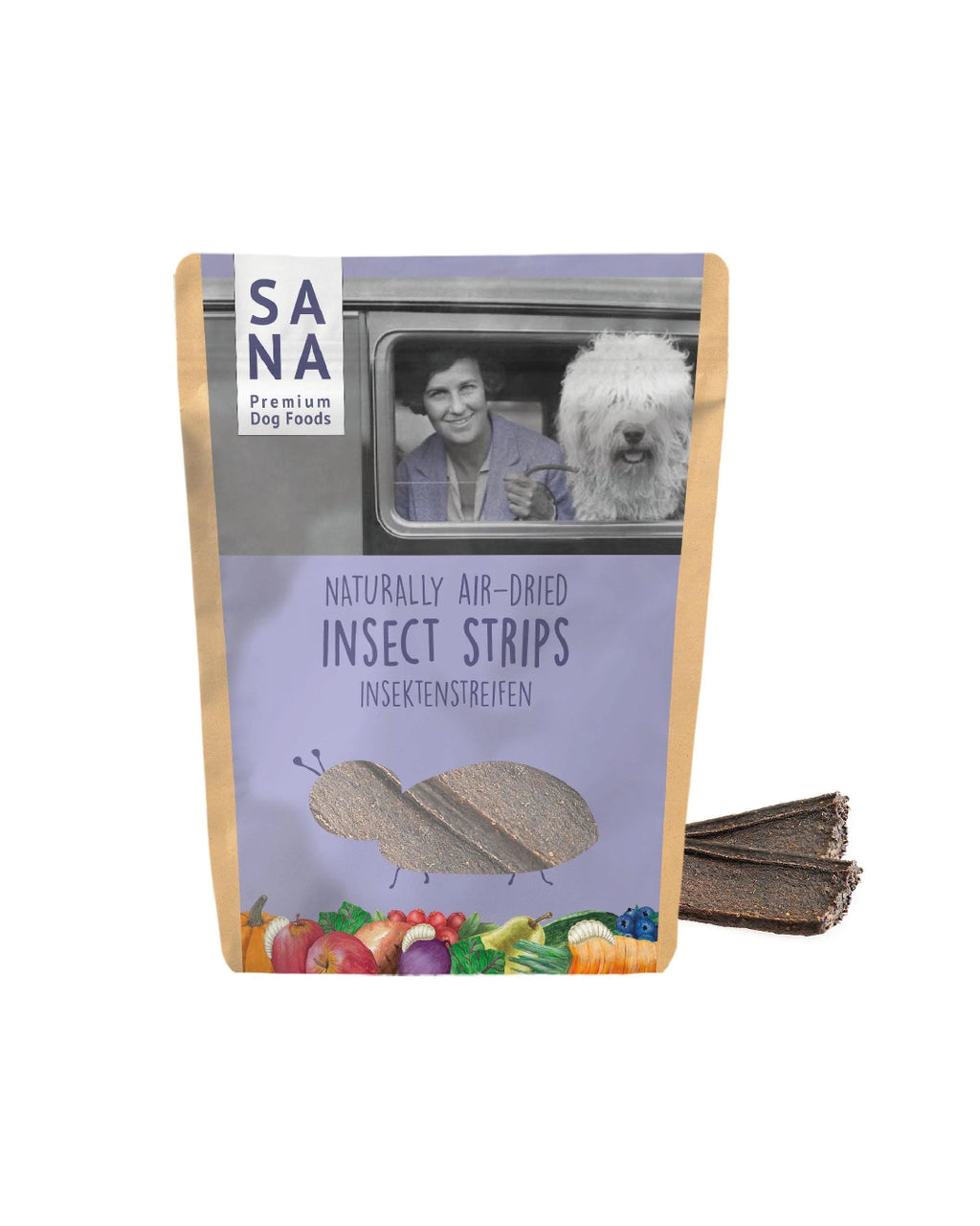 Sanadog Chewing Strips Insects