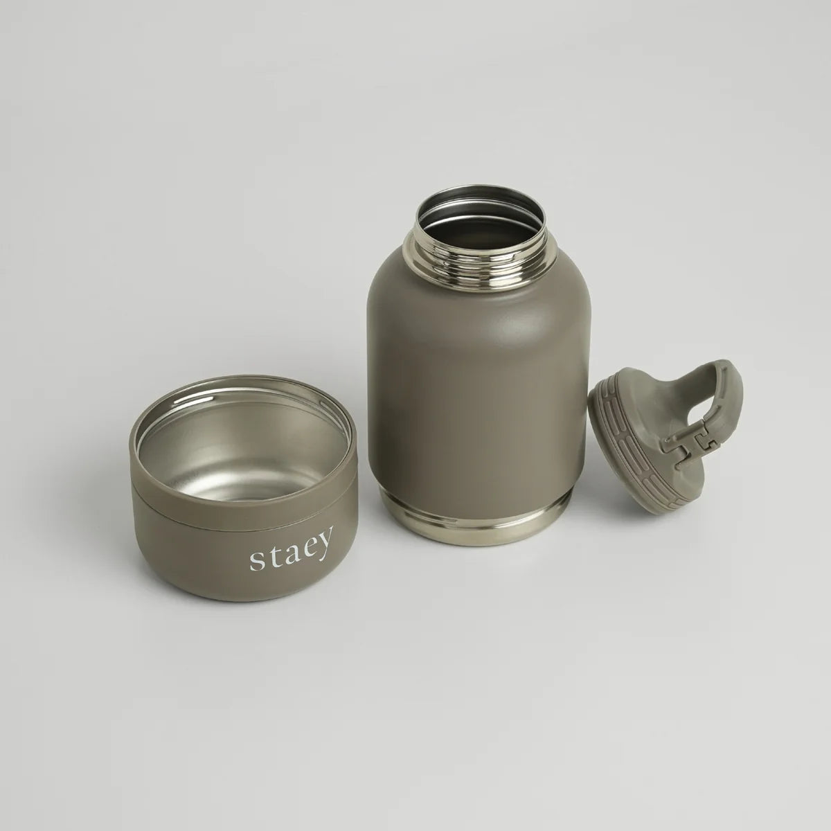 Staey Trinkflasche Noona 2-in-1 Edelstahl