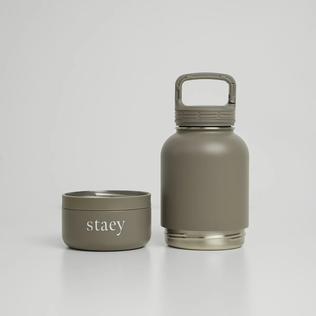 Staey Trinkflasche Noona 2-in-1 Edelstahl