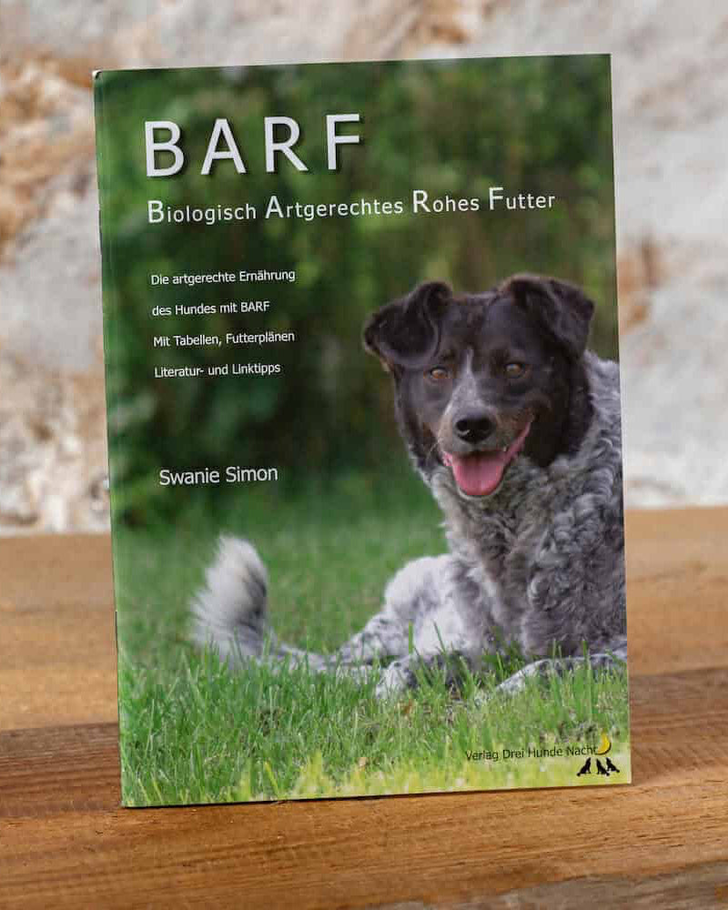Swanie Simon Buch BARF für Hunde