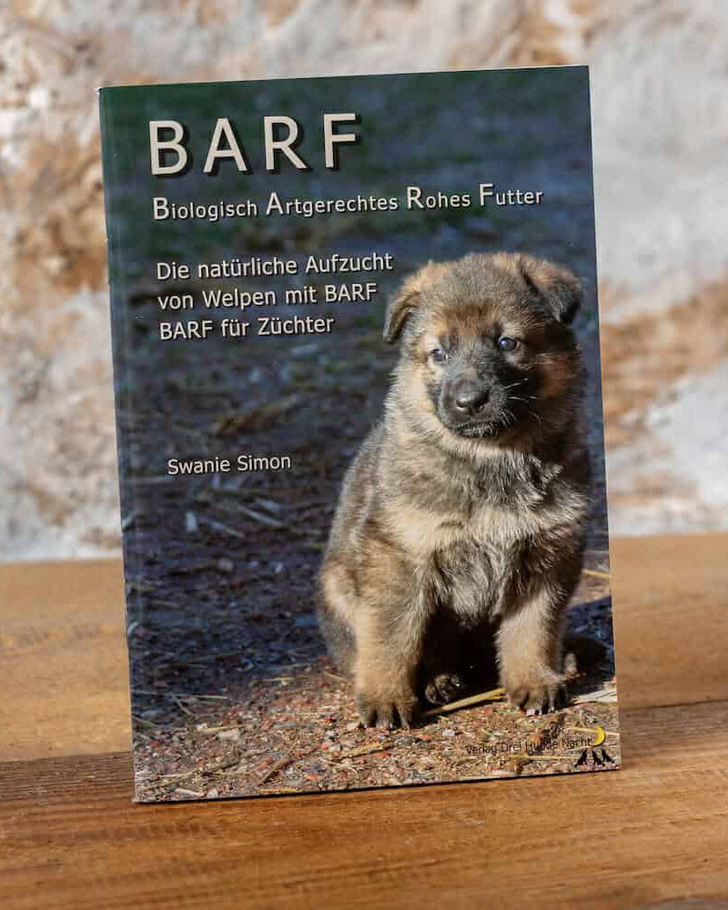 Swanie Simon Buch BARF für Hunde