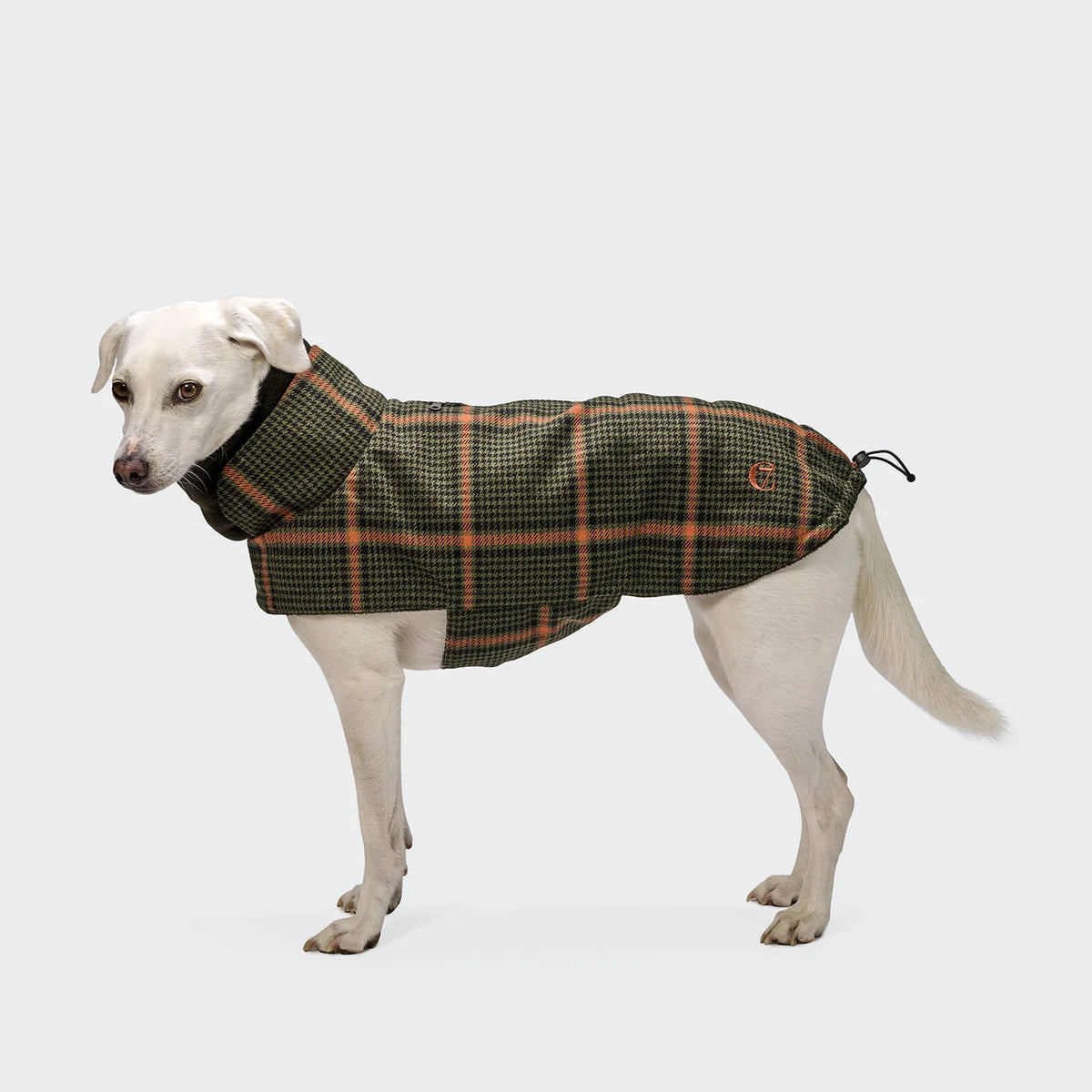 CLOUD7 Hundemantel Brooklyn Flanell Tartan Green