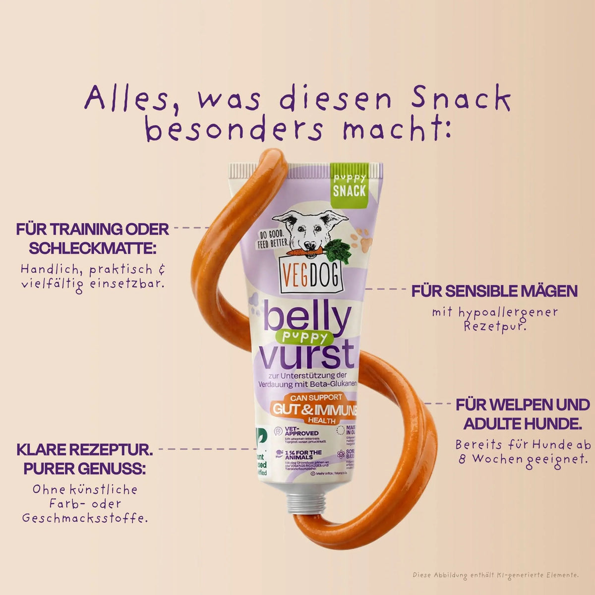 VEGDOG Belly Vurst