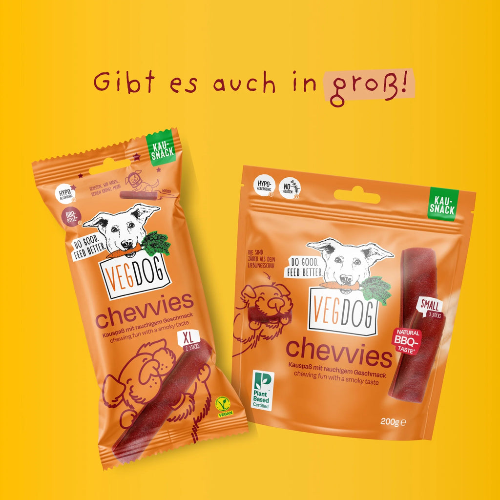 VEGDOG Kaustange Cheevies Small