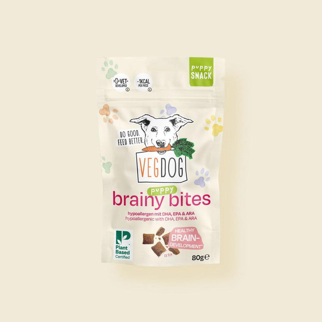 VEGDOG Leckerli Brainy Bites