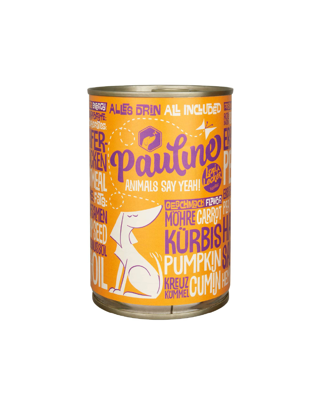 Vegan4Dogs Veganes Nassfuttermenü Pauline