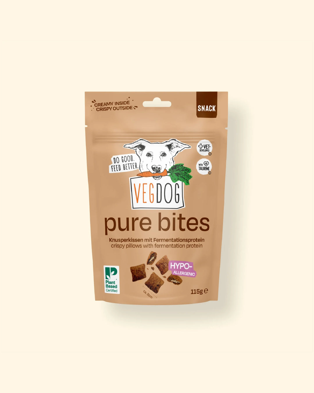 VEGDOG Treats Pure Bites